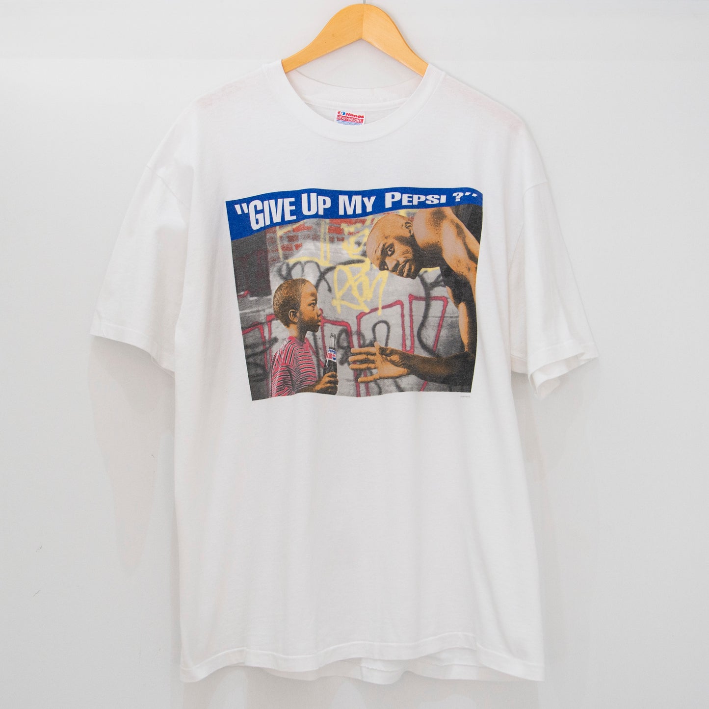 90's Shaq Pepsi T-Shirt XL
