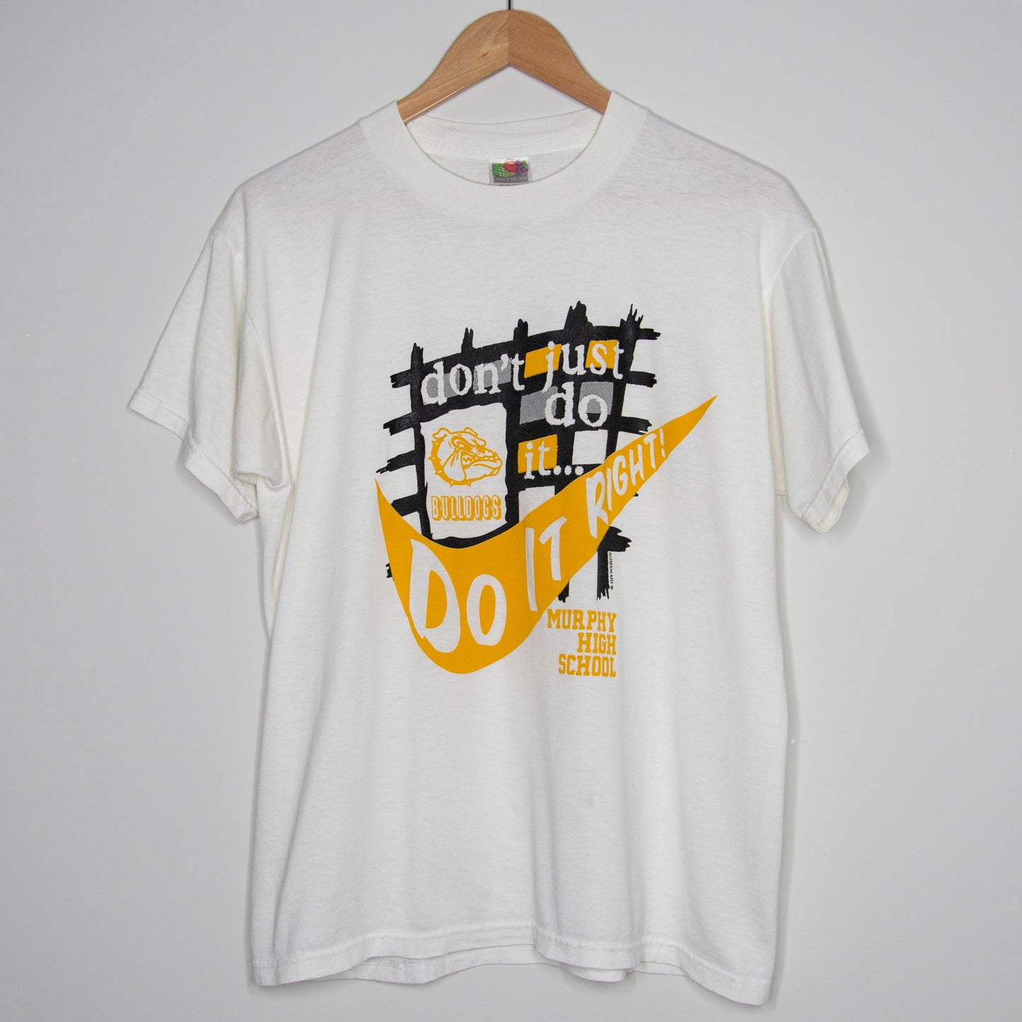 90's Murphy HS 'Do It Right' T-Shirt Large
