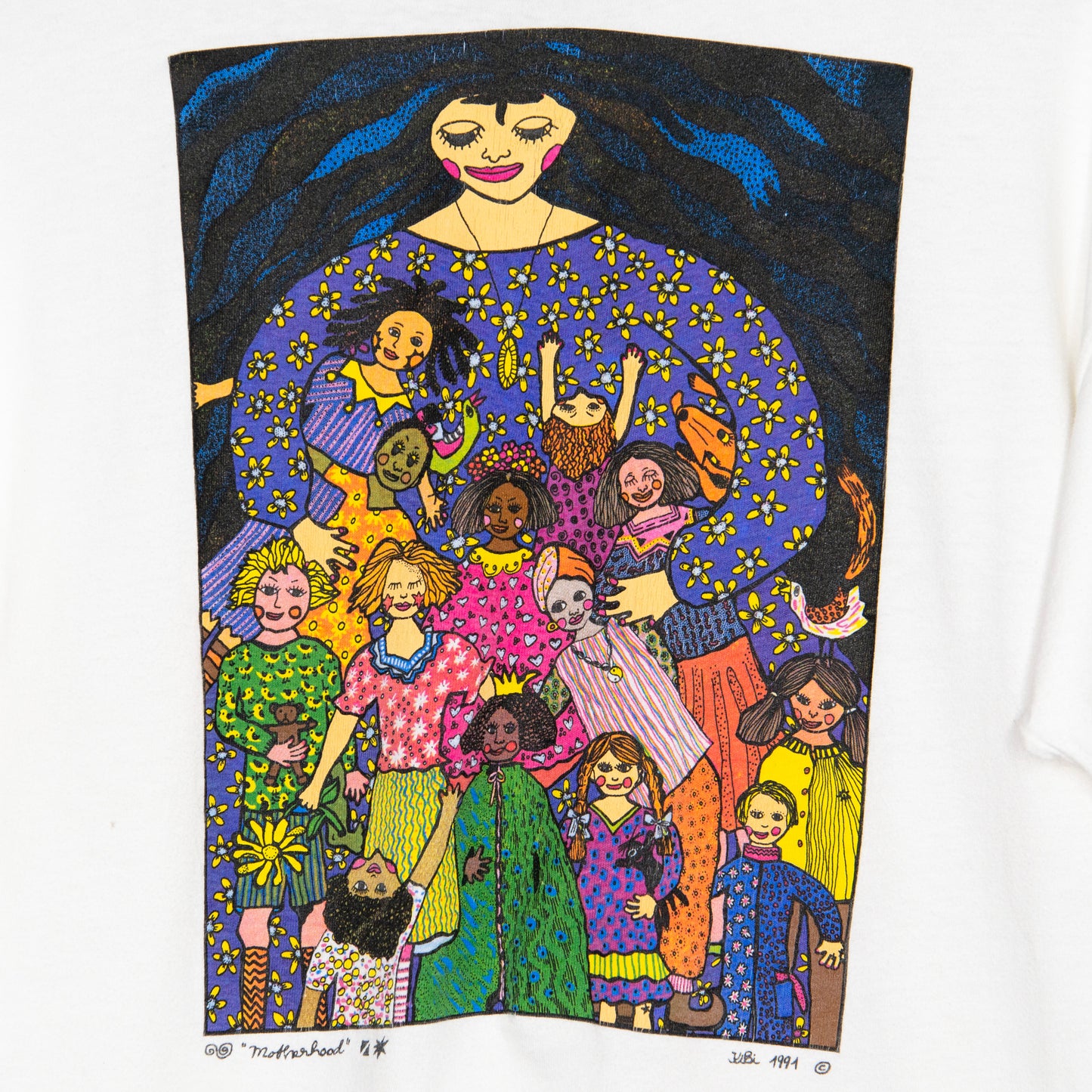1991 Motherhood Art T-Shirt Large