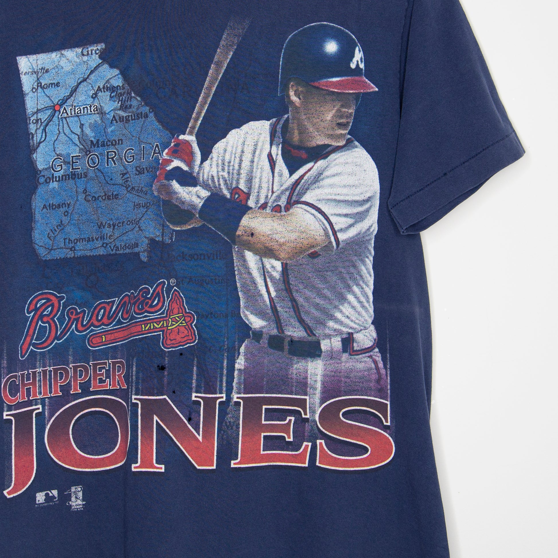 Official Chipper Jones Jersey, Chipper Jones Shirts, Baseball