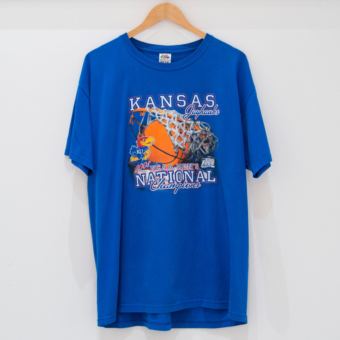 2008 Kansas Jayhawks NCAA T-Shirt XL