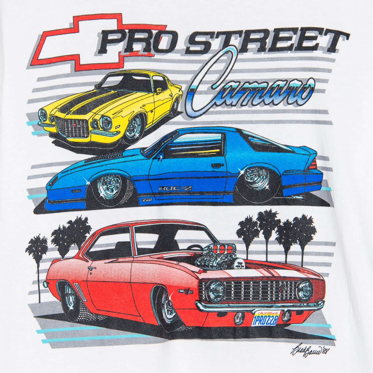 1988 Chevolet Camaro Pro Street T-Shirt Medium