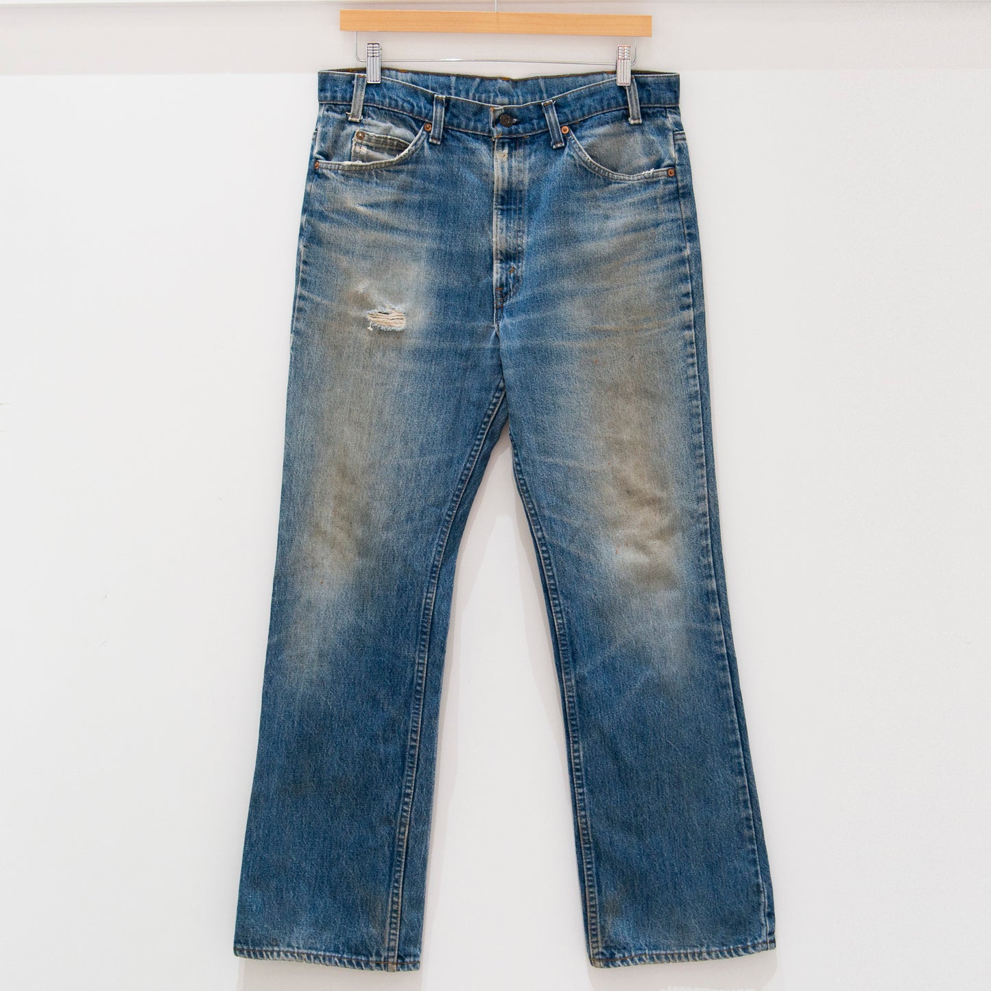 80's Levi's 20517-0217 Orange Tab Jeans 34"
