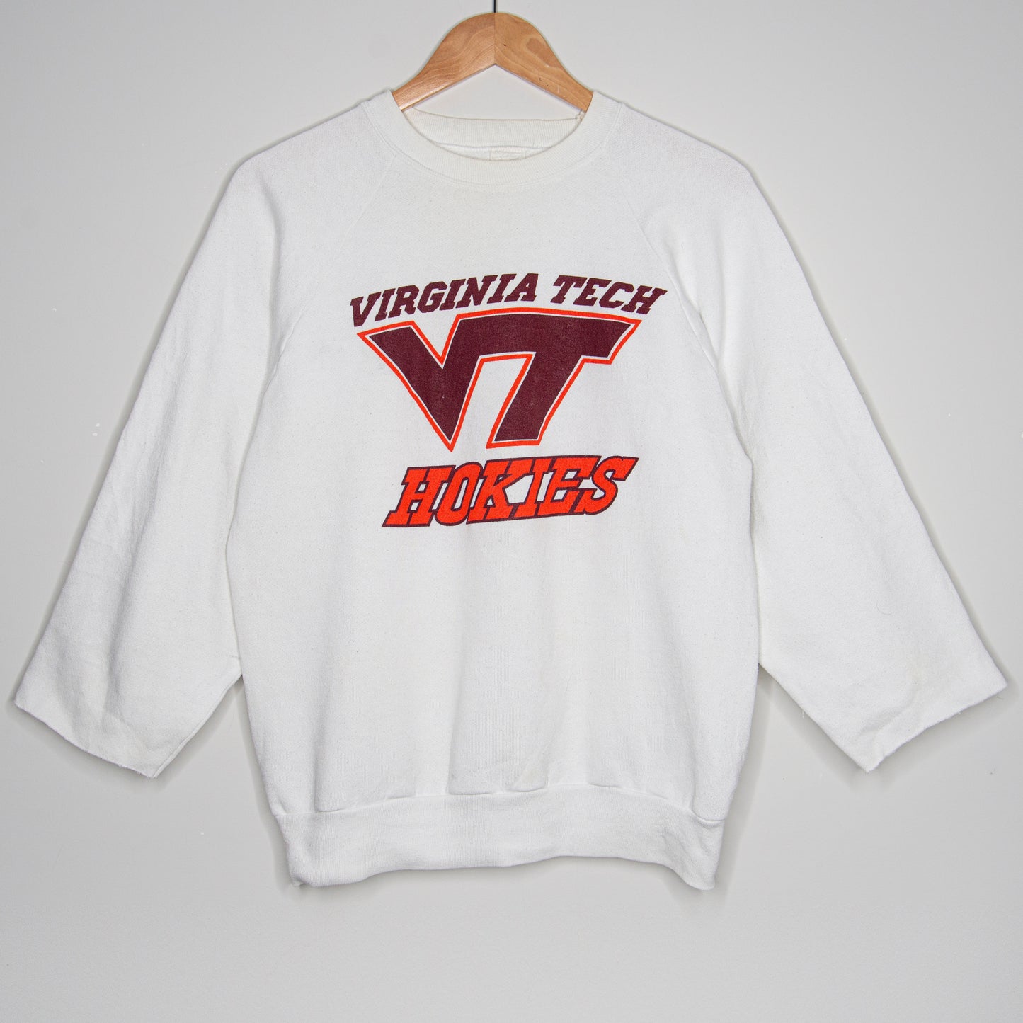 80's Virginia Tech Hokies Sweatshirt Medium