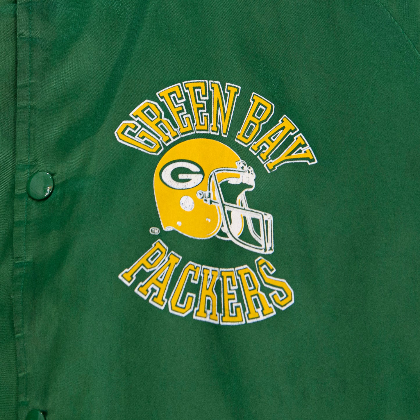 80's Green Bay Packers Chalkline Varsity Jacket L-XL