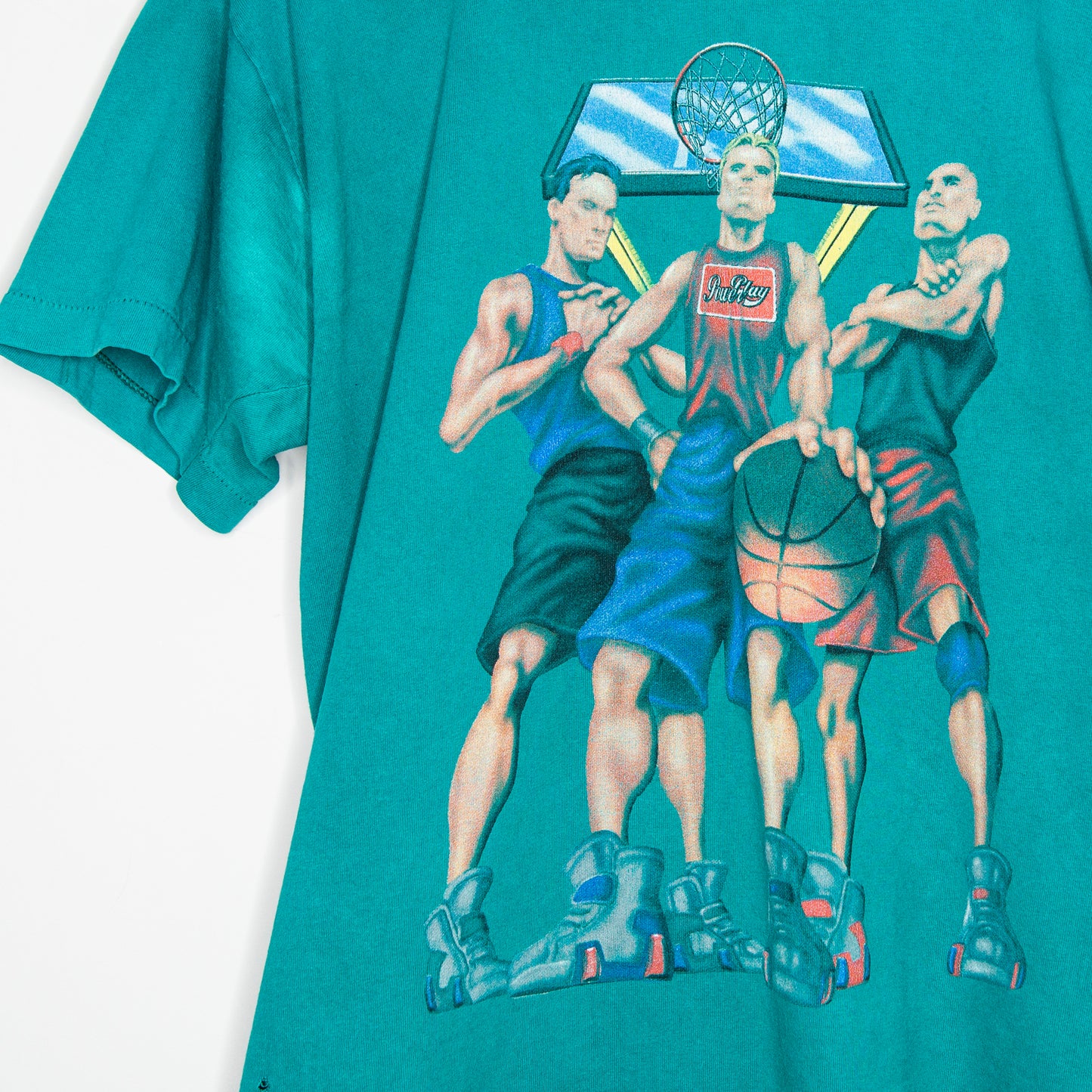 90's Power Play Street Ball T-Shirt XL