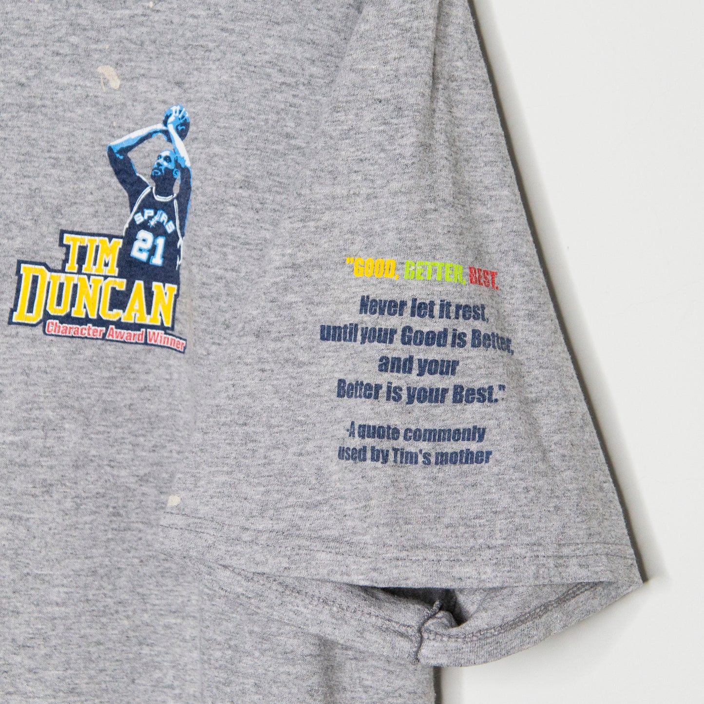 Vintage Tim Duncan T-Shirt L-XL