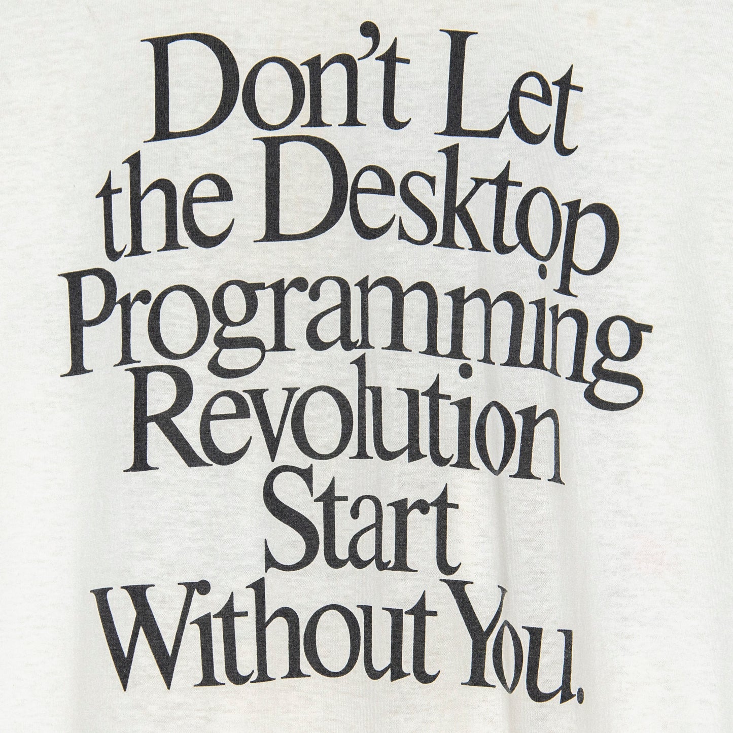 80's Matrix Programming T-Shirt M-L