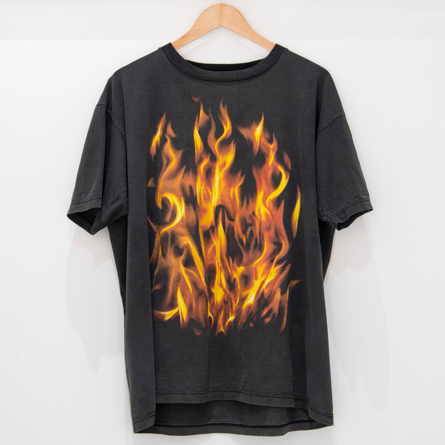 Vintage Fire / Flames T-Shirt XL