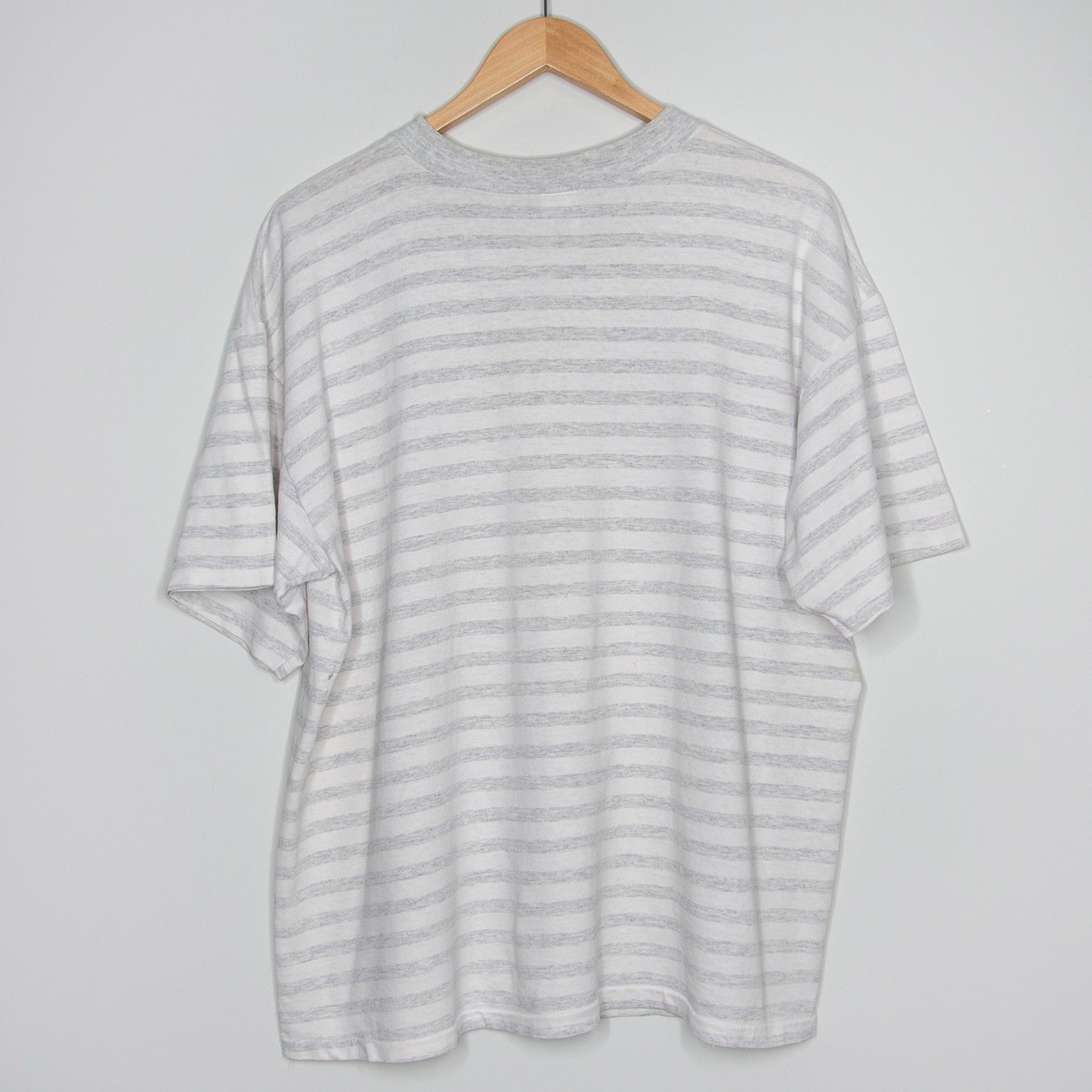 90's 'Mickey Missoula' Striped T-Shirt XL