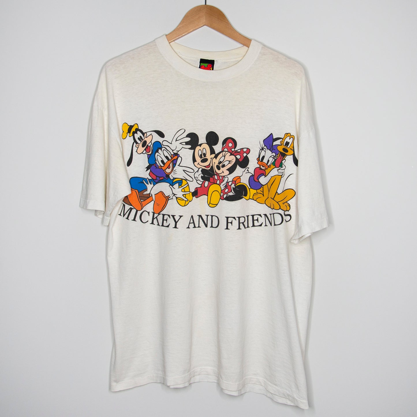 90's Mickey & Friends T-Shirt XL