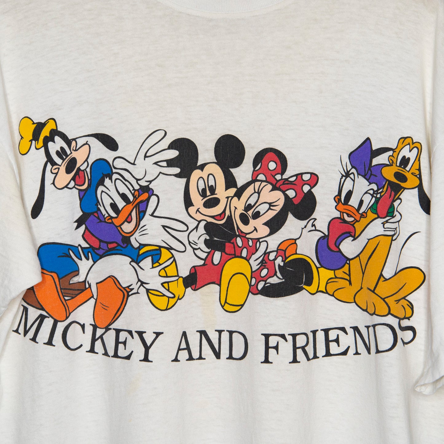 90's Mickey & Friends T-Shirt XL
