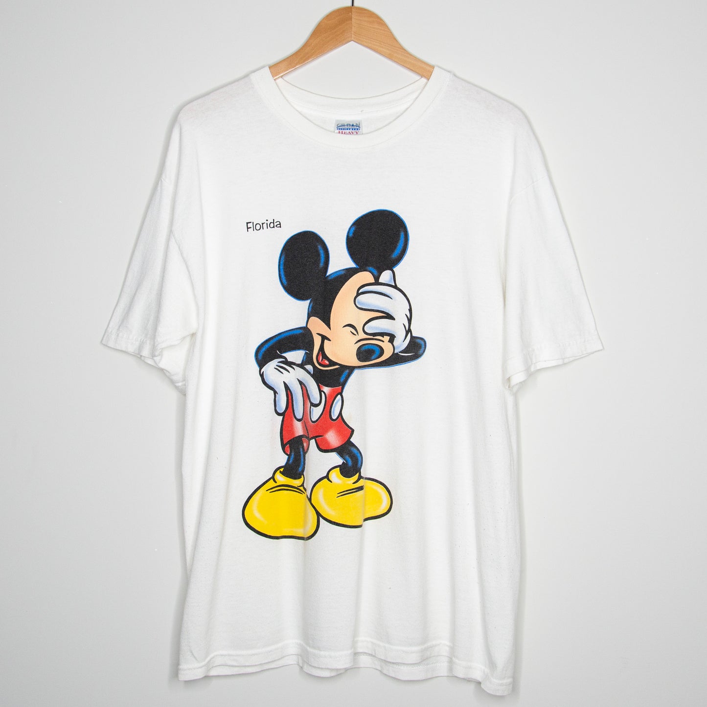 90's Mickey Florida T-Shirt Large