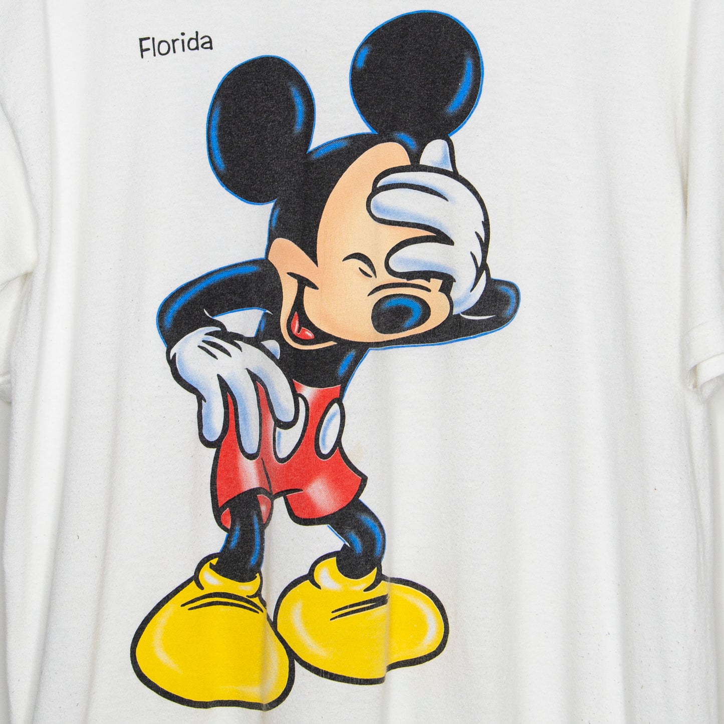 90's Mickey Florida T-Shirt Large