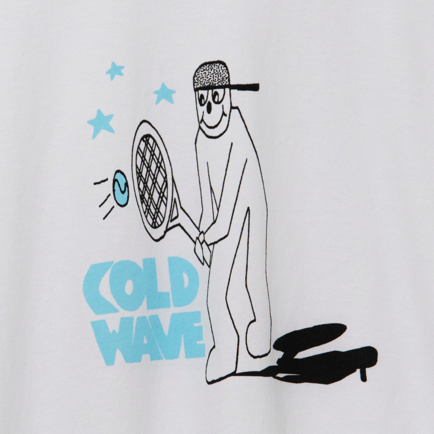 Cold Wave Tennis T-Shirt White