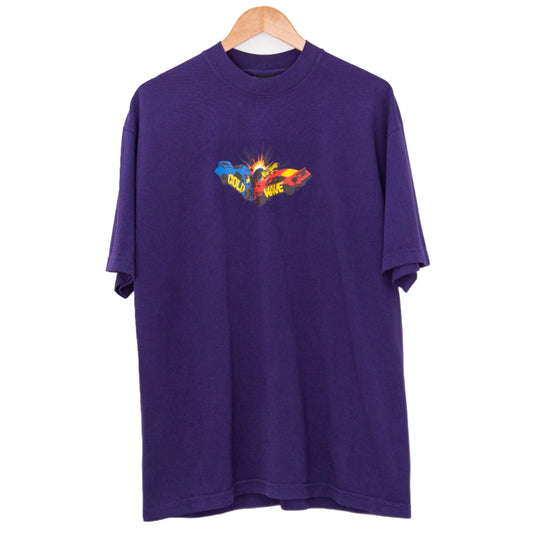 Cold Wave Crash T-Shirt Purple