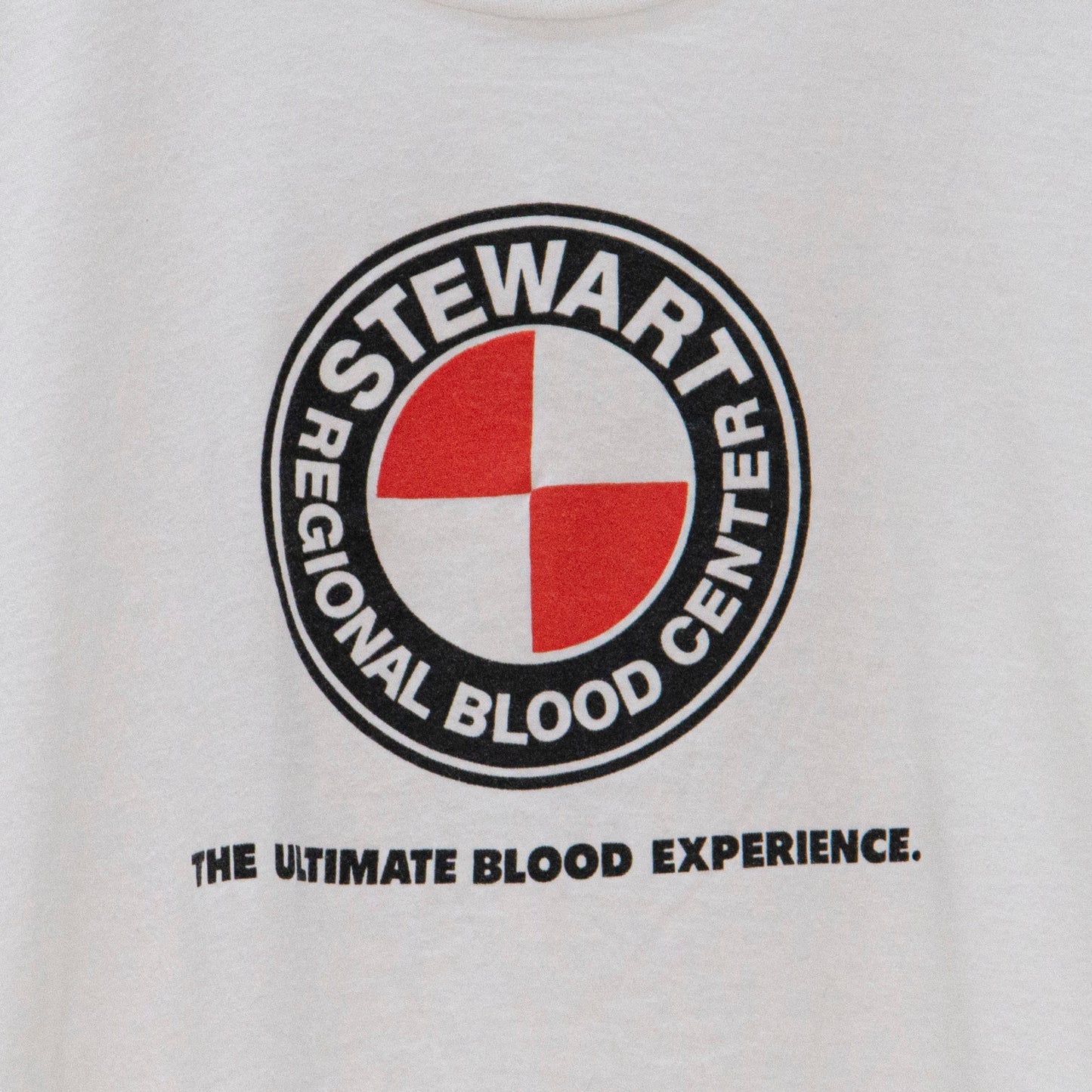 90's Stewart Blood Center T-Shirt Large