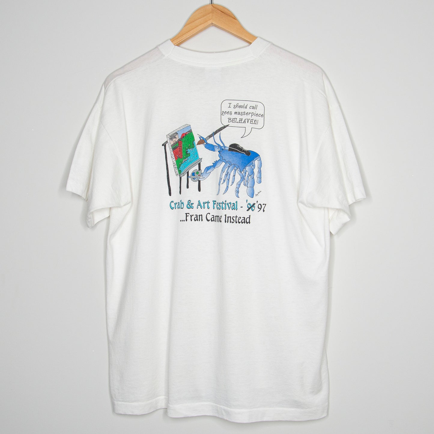 1997 Crab & Art Festival T-Shirt XL