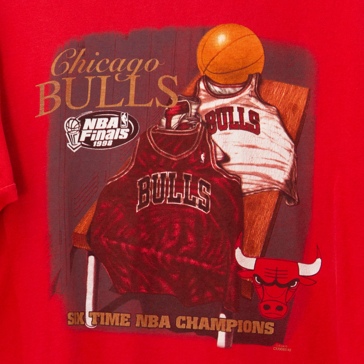 1998 Chicago Bulls 'NBA Finals' T-Shirt Large