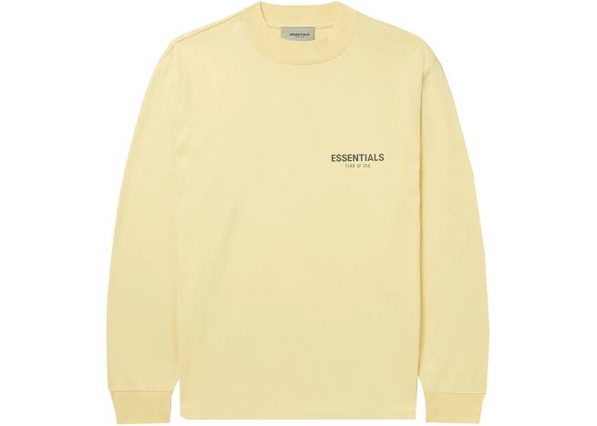 Fear of God Essentials Logo-Print Cotton-Blend Jersey Sweatshirt Cream