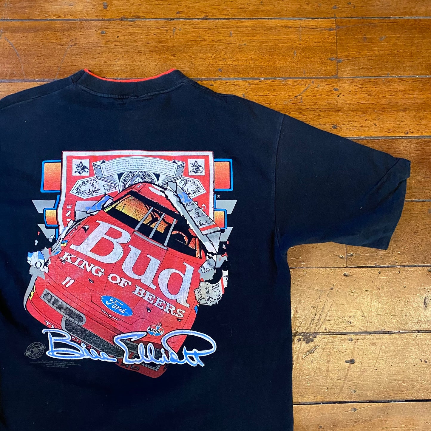90’s Bud Racing T-Shirt Large