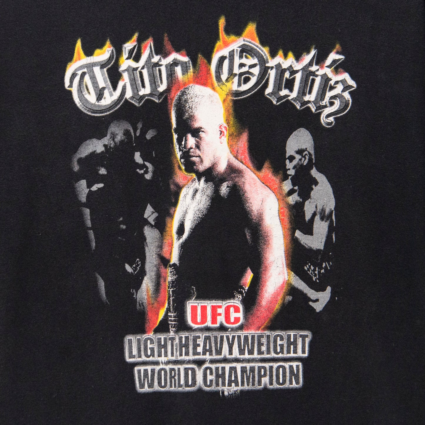 2000 Tito Ortiz UFC World Champion T-Shirt Large